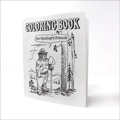 Smokey Bear Coloring Book - Cover