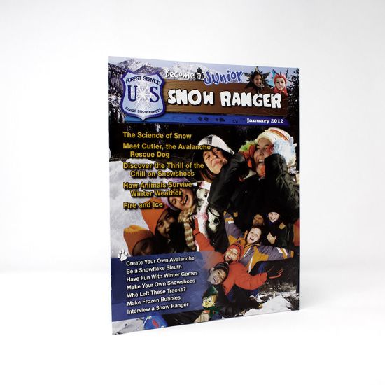 Junior Snow Ranger Activity Guide cover