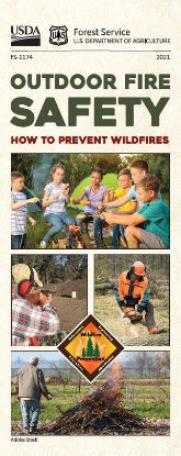 Picture of Outdoor Fire Safety Brochures - English