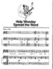 Picture of Help Woodsy Spread the Word Song sheet