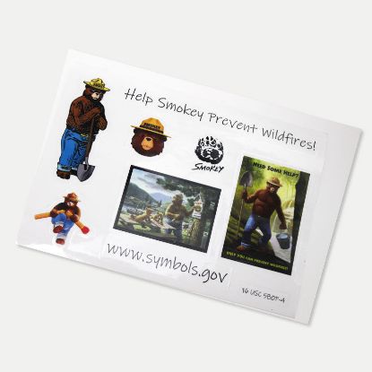 Picture of Smokey Bear Sticker Sheets