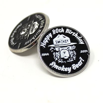 Picture of Smokey Bear 80th Lapel Pin (Due back in stock 08/10/2024)