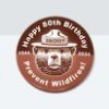 Picture of Smokey Bear 80th Button