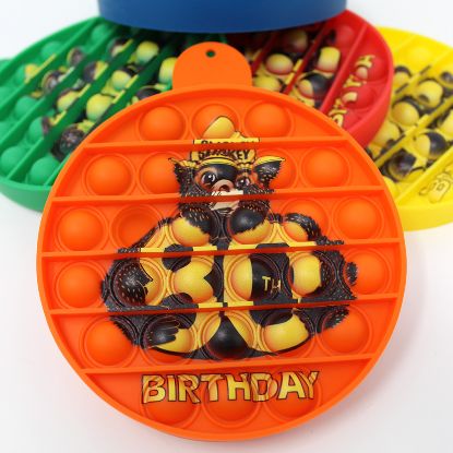 Picture of Smokey Bear Push Pop Fidget Game (Due back in stock 07/24/2024)