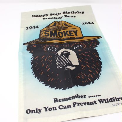Picture of Smokey Bear 80th Garden/Camping Flag (Due back in stock 05/29/2024)