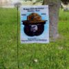 Picture of Smokey Bear 80th Garden/Camping Flag