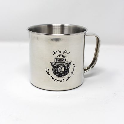 Picture of Smokey Bear Camping Cup (stainless steel) (Due back in stock 09/30/2024)